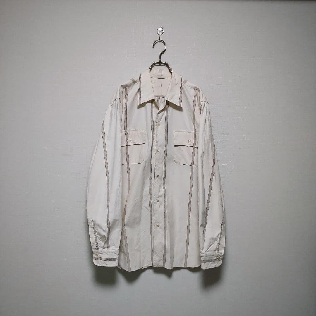 激安単価で 60s-70s Fabric Nep Shorts, and Shirt Setup Prisoner Army Italian トップス