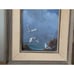 Vintage Mid-Century Modern Original Oil Painting – Signed Gedney
