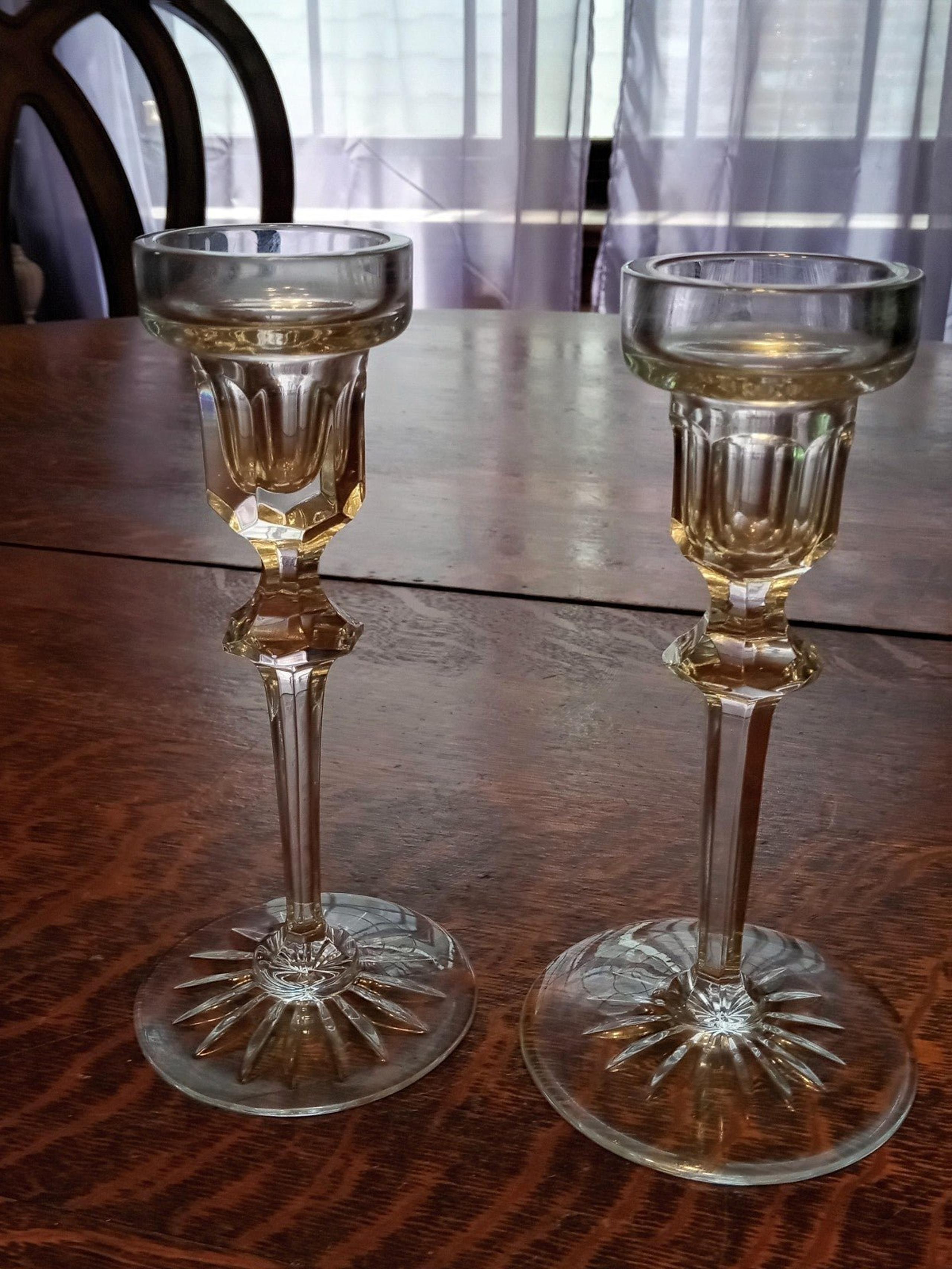 ROGASKA CRYSTAL CANDLE HOLDER