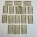 Vintage 1960's Monster Laffs lot of 16 cards Topps creatures horror