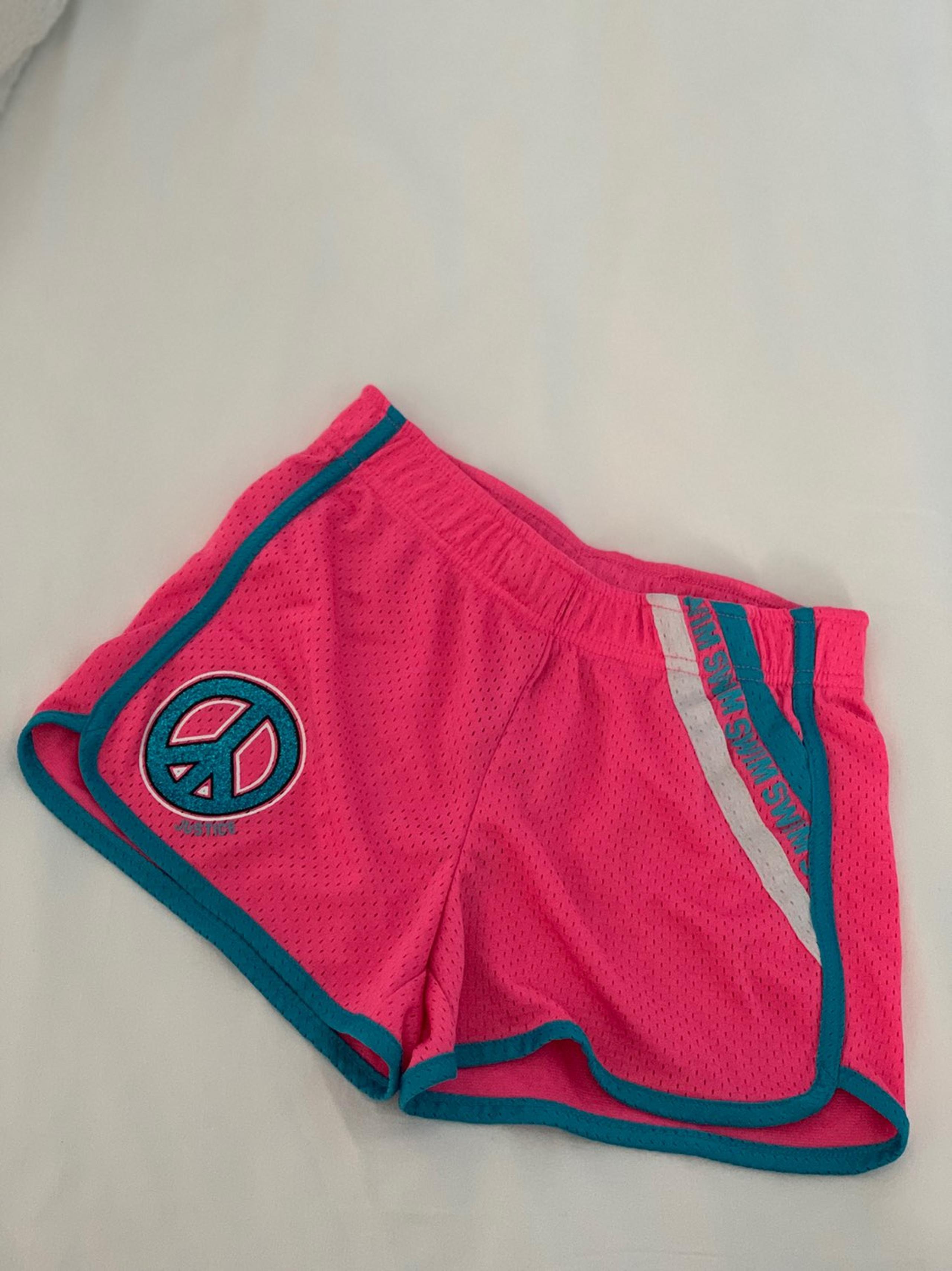 Hot Pink Peace Shorts
