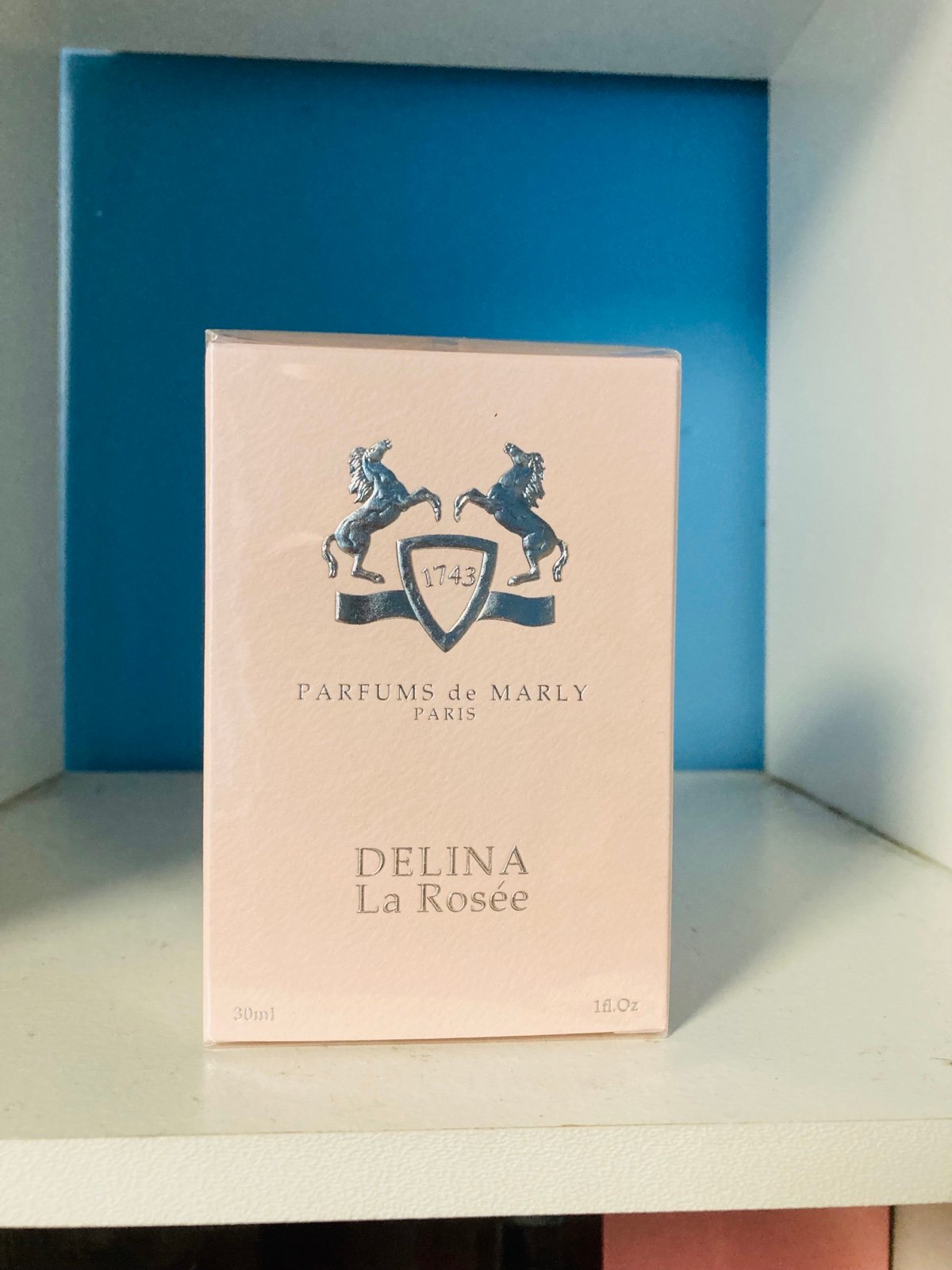 Parfums de Marly Delina LA ROSEE 77% Vol Batch RARE 1 oz 30ML Eau de Parfum EDP