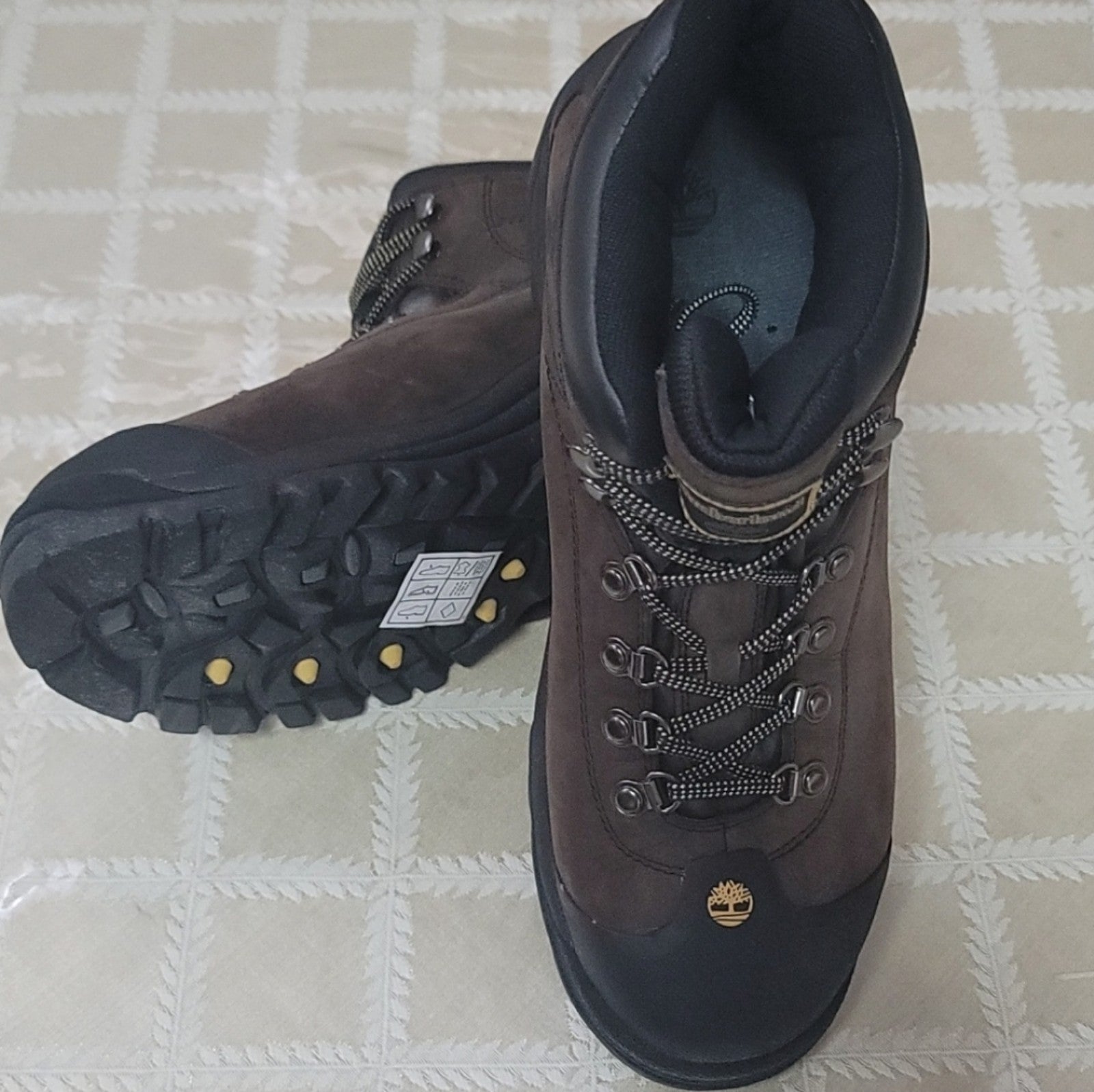 Men's Timberland Chocorua Trail Waterproof Hiking Boot Brown /Black