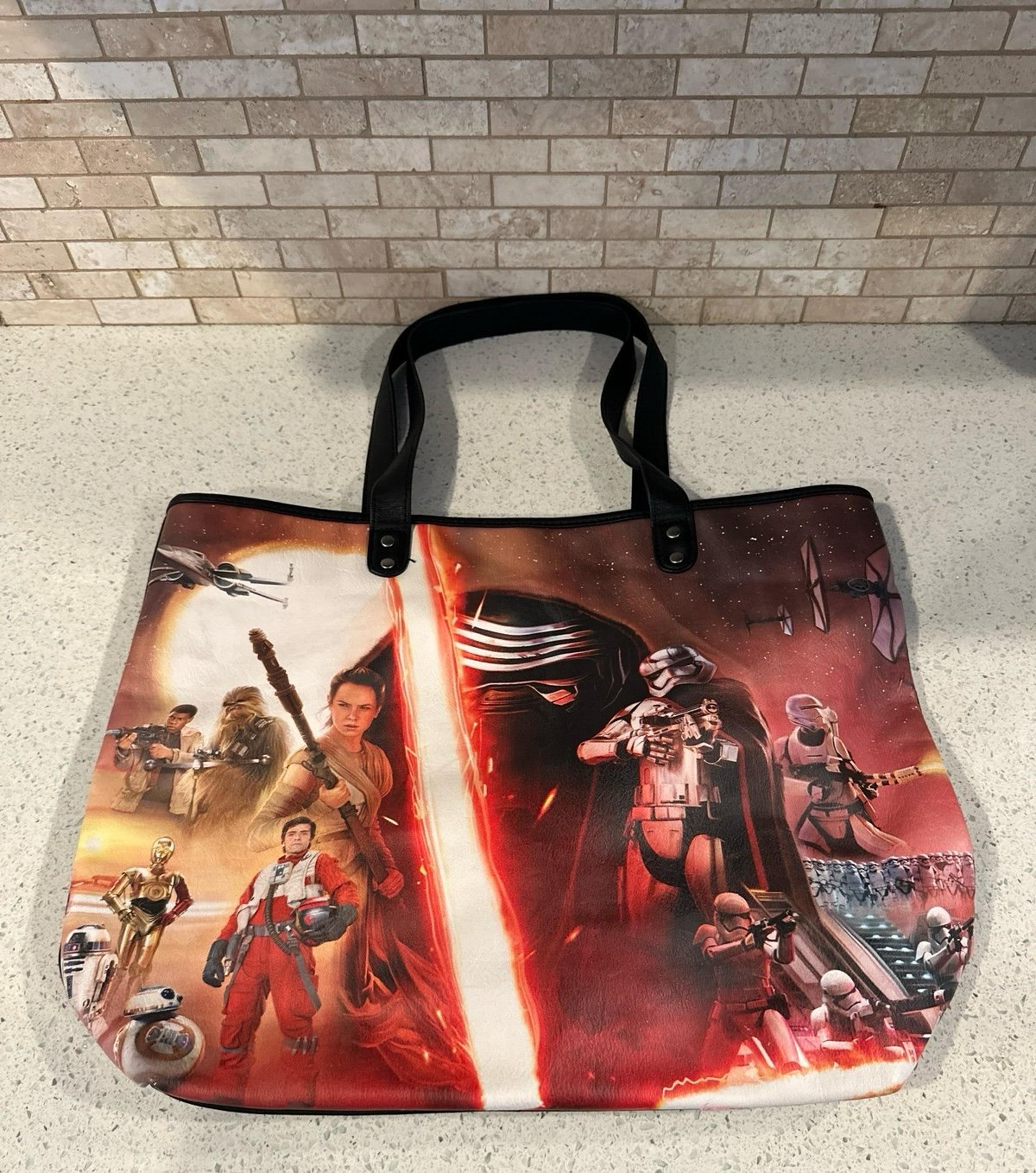 Star Wars Loungefly Womens Leather Tote Bag