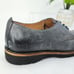 Taos Men's Gray Leather Oxford Shoes Size 7.5