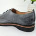 Taos Men's Gray Leather Oxford Shoes Size 7.5