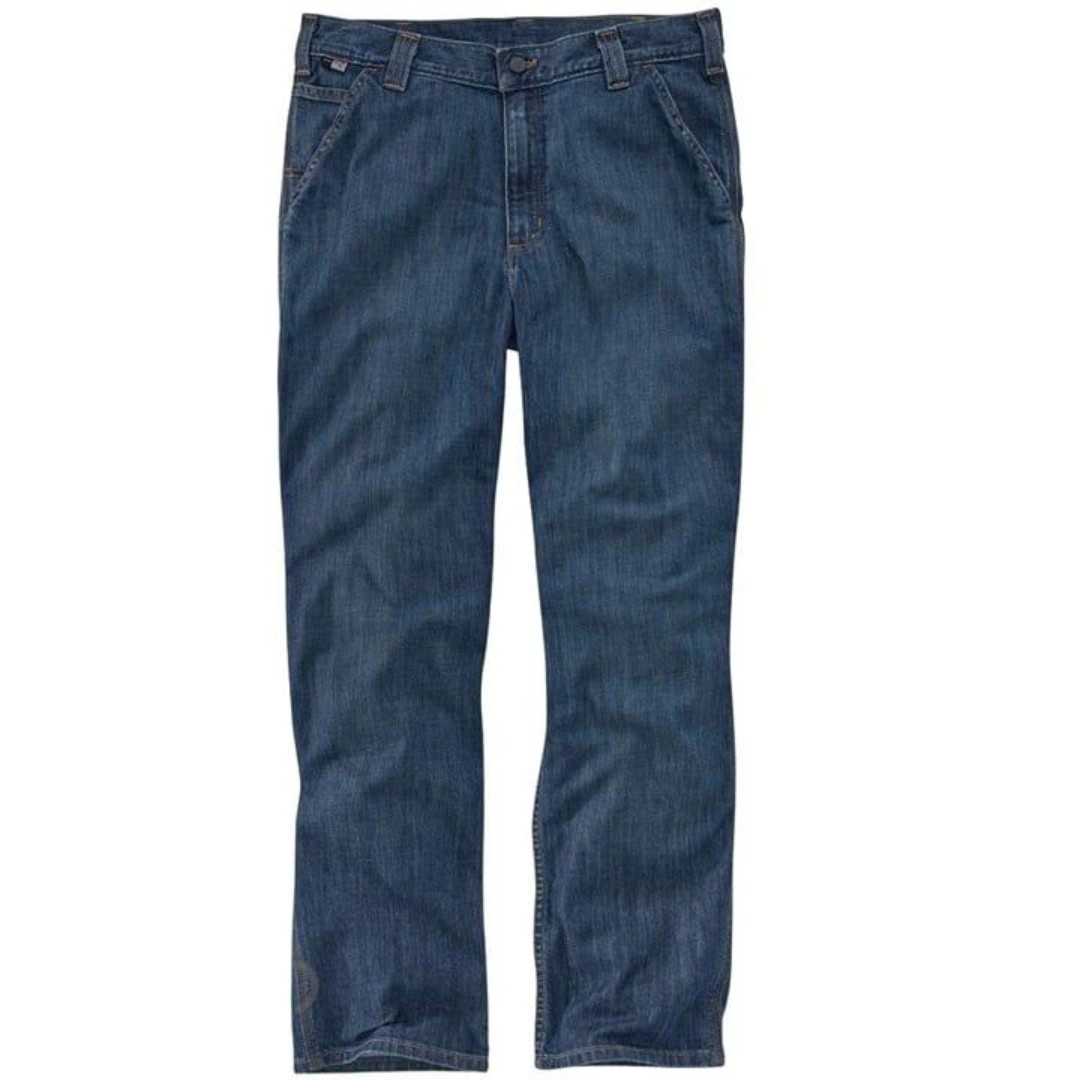Carhartt NWOT Sz18R Premium Dark Flame Resistant Womens Rugged Flex Jean Origin