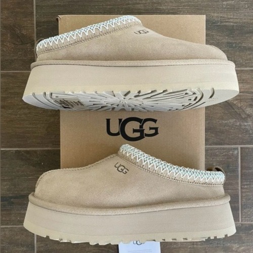 New Women UGG Tazz Platform suede slippers size 39