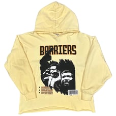 Barriers graphic hoodie