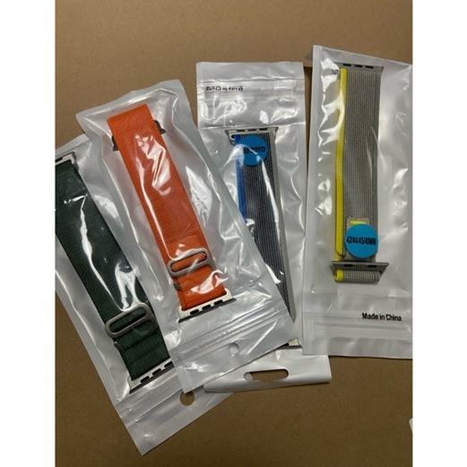 Only Band - 4 Pieces Trail/Alpine Loop for Apple watch Band Ultra 42/44/45/49mm