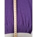 Peter Millar Sweater Mens Large Purple V Neck Cashmere Golf Sports Pullover