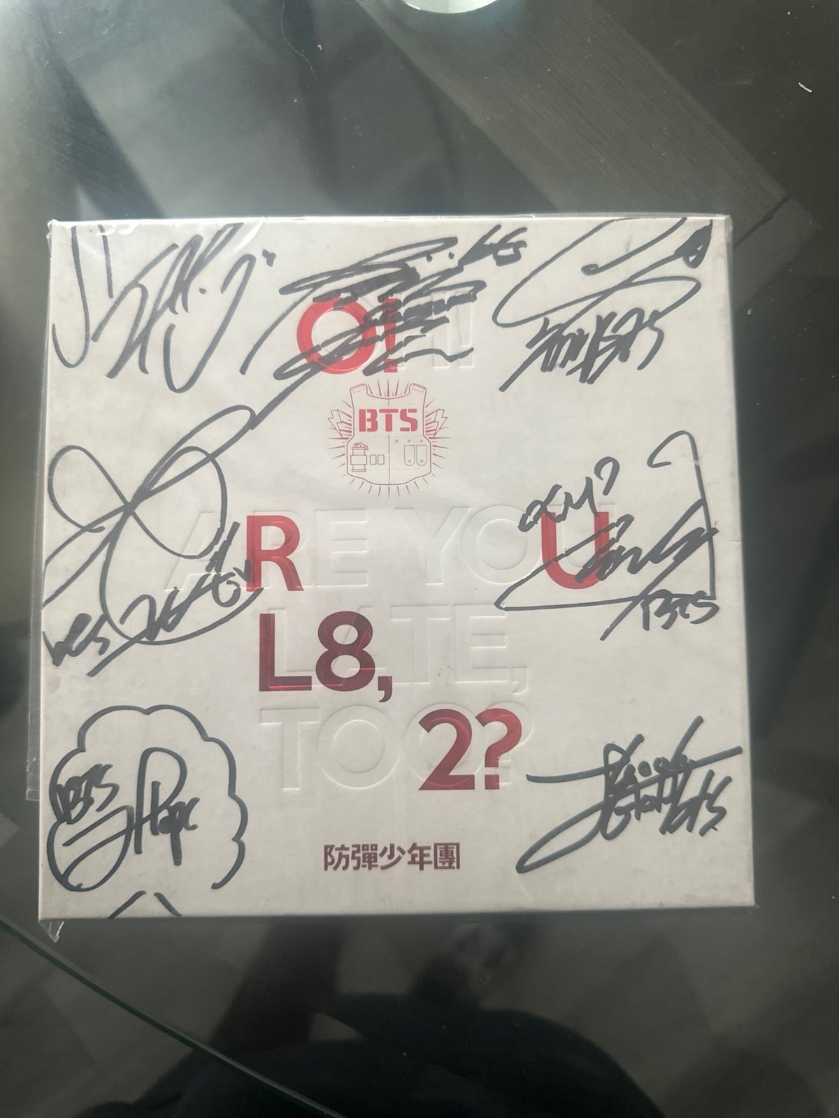 BTS Signed ORUL82 album (still in original packaging)