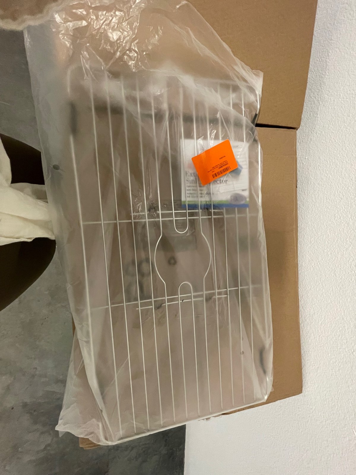 Extra Large Sink Protector Grid, Stainless Steel