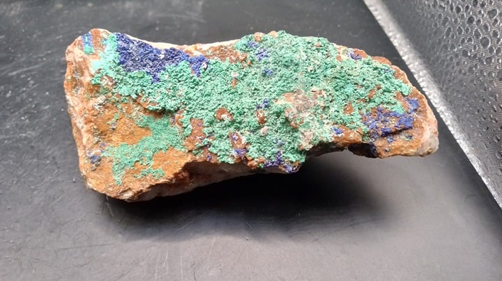 Beautiful Azurite Malachite Pyrite Specimen - New Mexico -