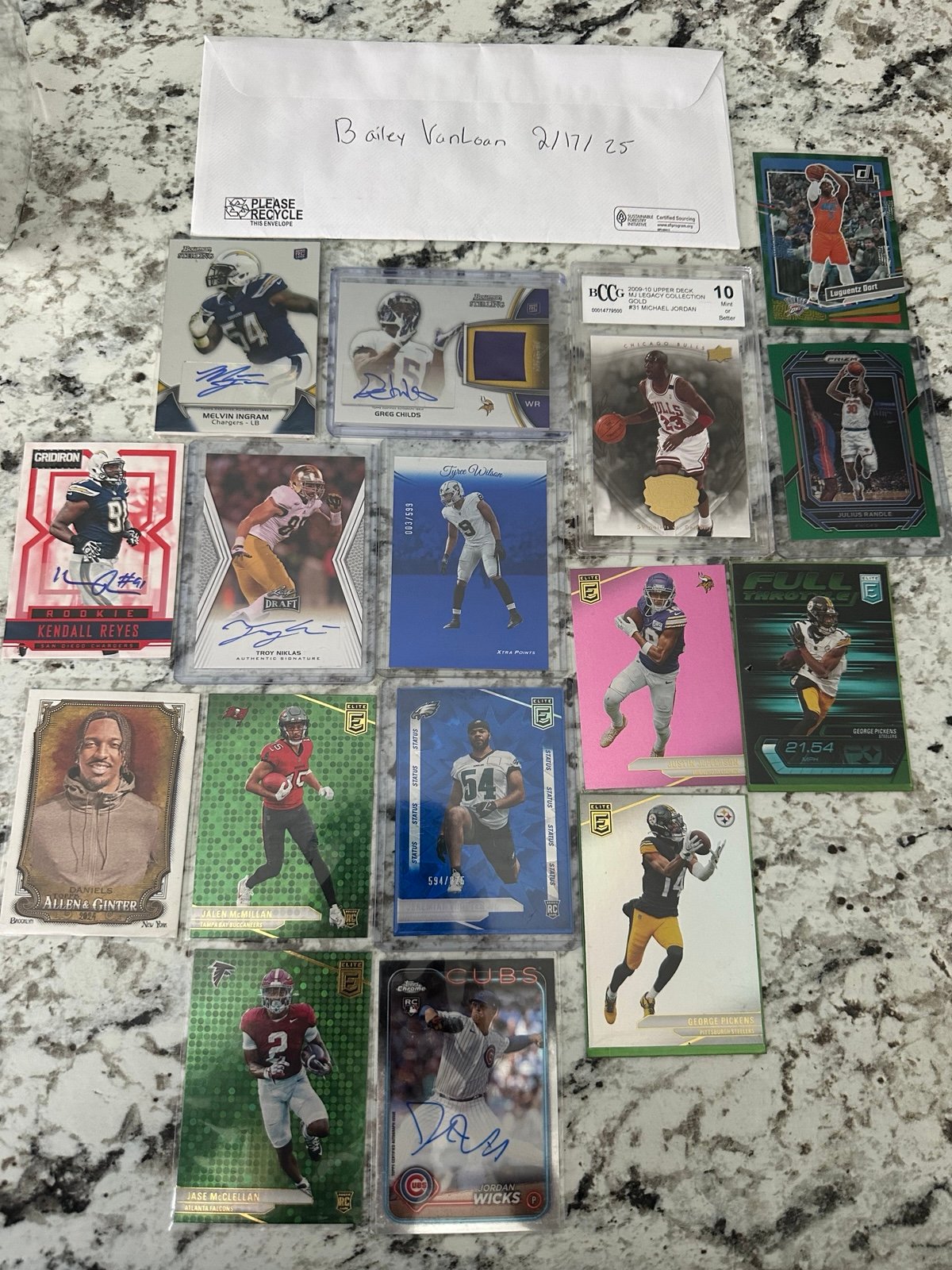 Multi Sport Card Lot