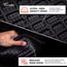 Torcia All-Weather Floor Mats Custom Fit for 2015-2020 Tesla Model X 6 Seater |