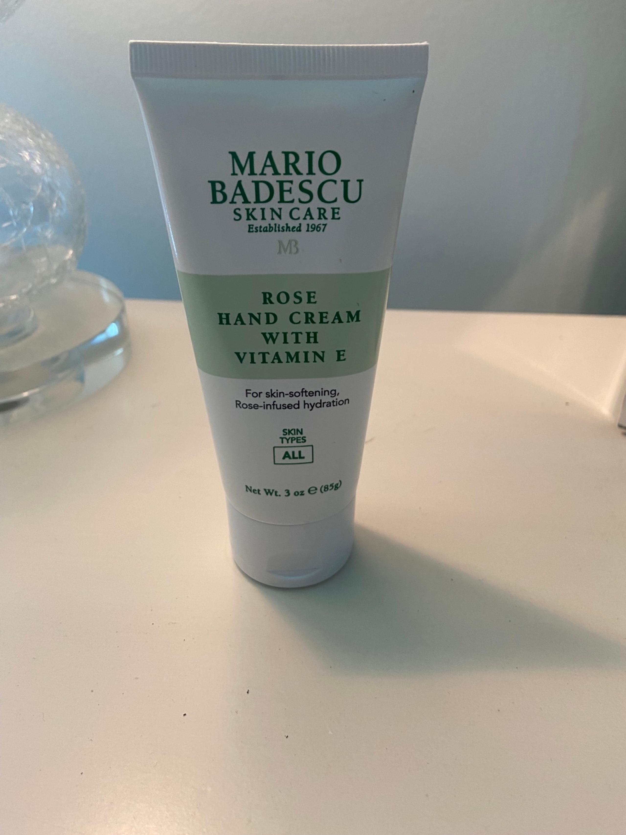 Mario Badescu Skin Care Rose Hand Cream (Brand New)