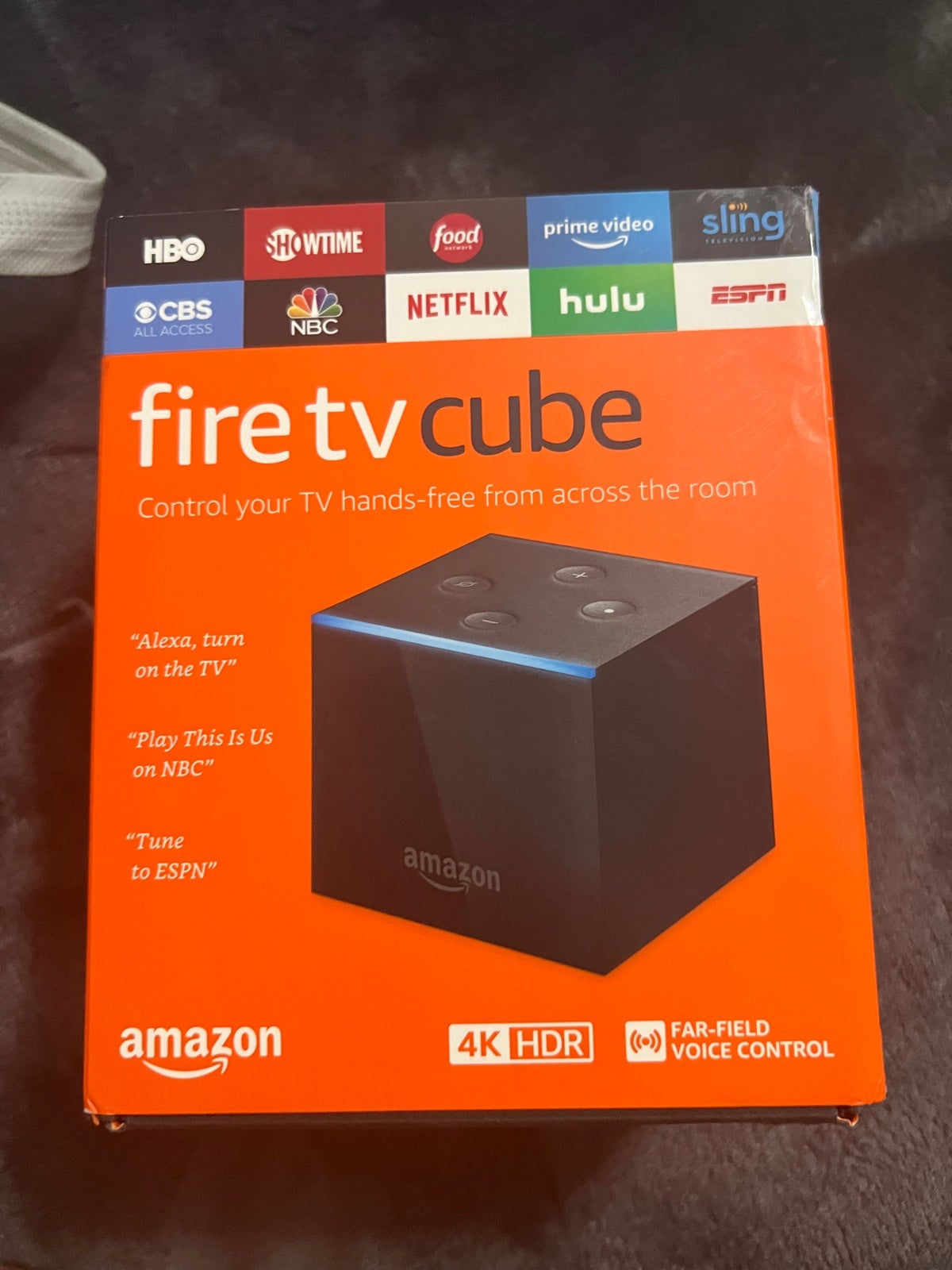 Amazon Fire TV Cube 4K with Alexa and Alexa Voice Remote Amazon Fire TV Cube 4K with Alexa and Alexa Voice Remote