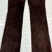 Vintage Michael Kors Suede Leather Pants Y2k Brown Trousers Size 8 Lined Hippie