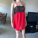 Linda Hartman silk sleepwear babydoll