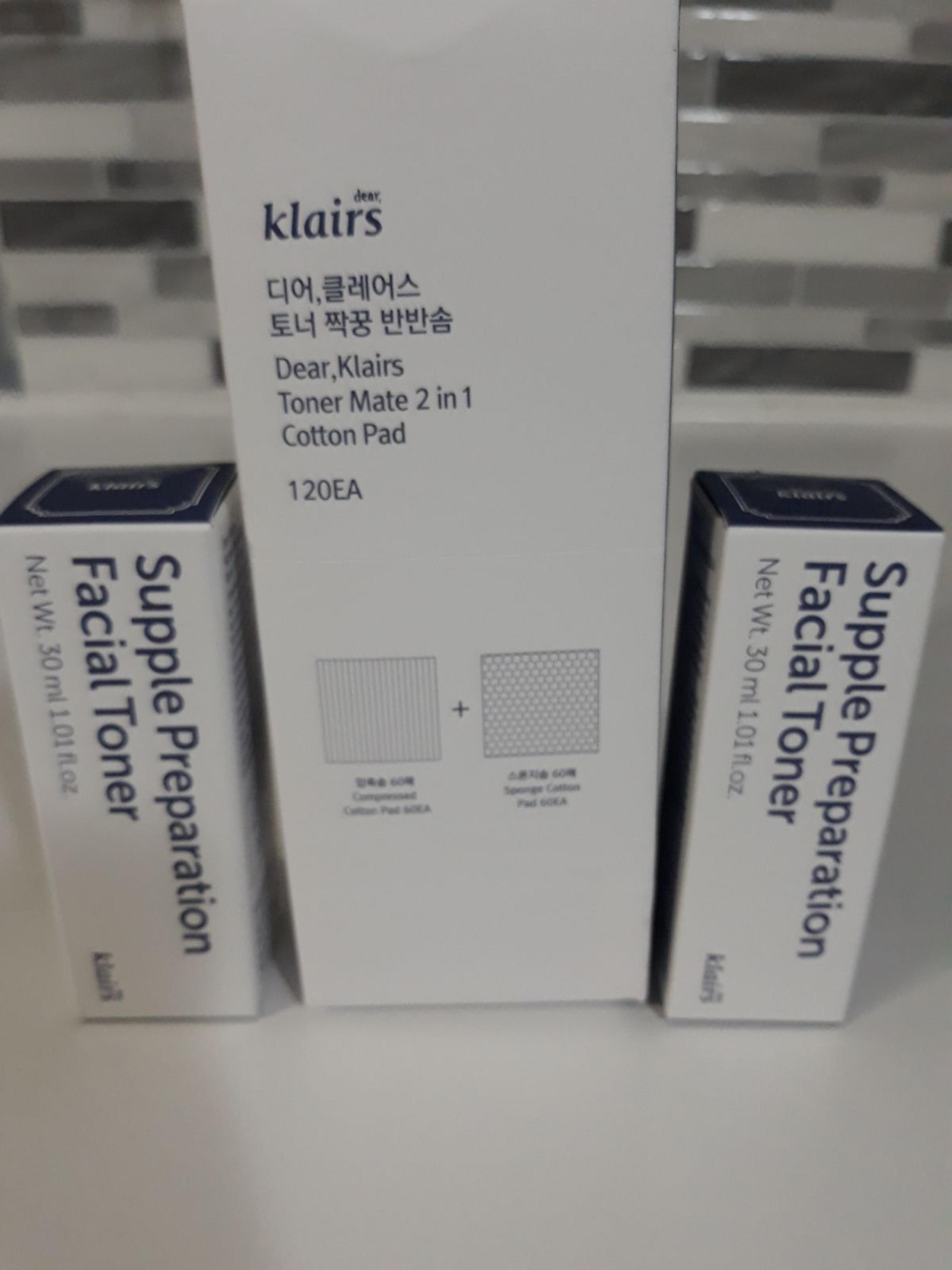 Klair 2 supple preparation facial toner