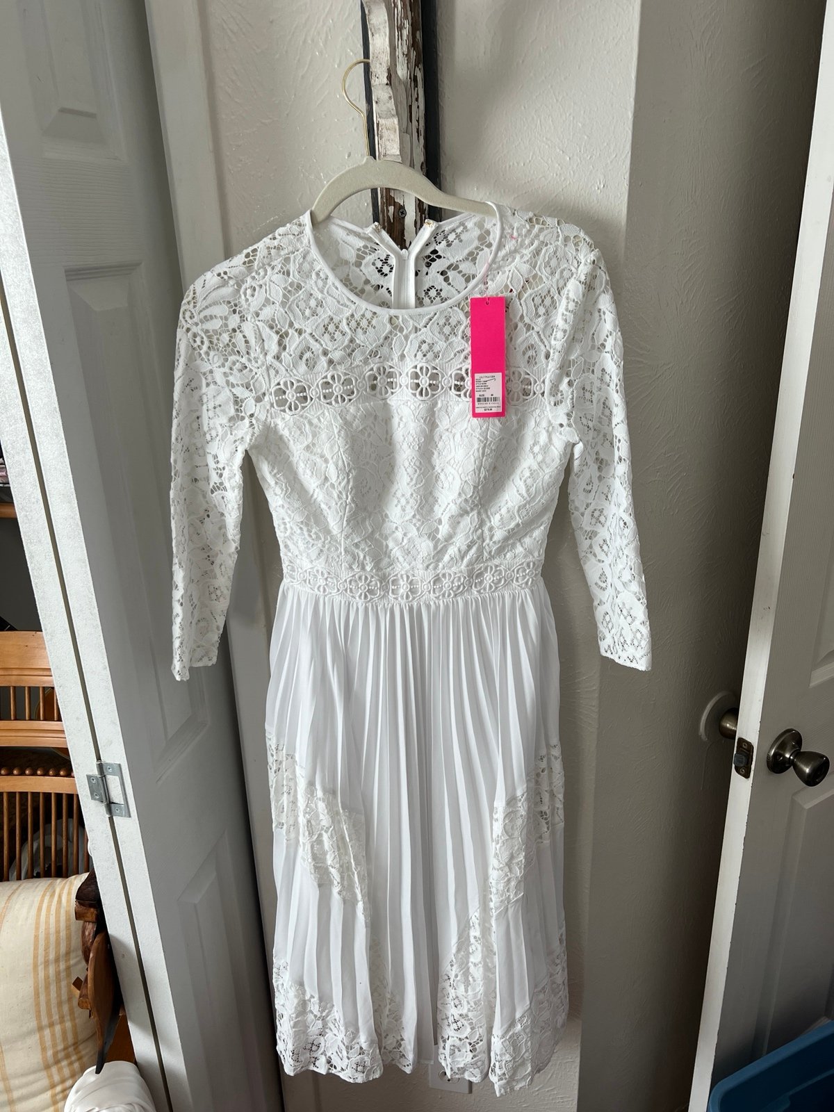 Lily Pulitzer White Lace Dress