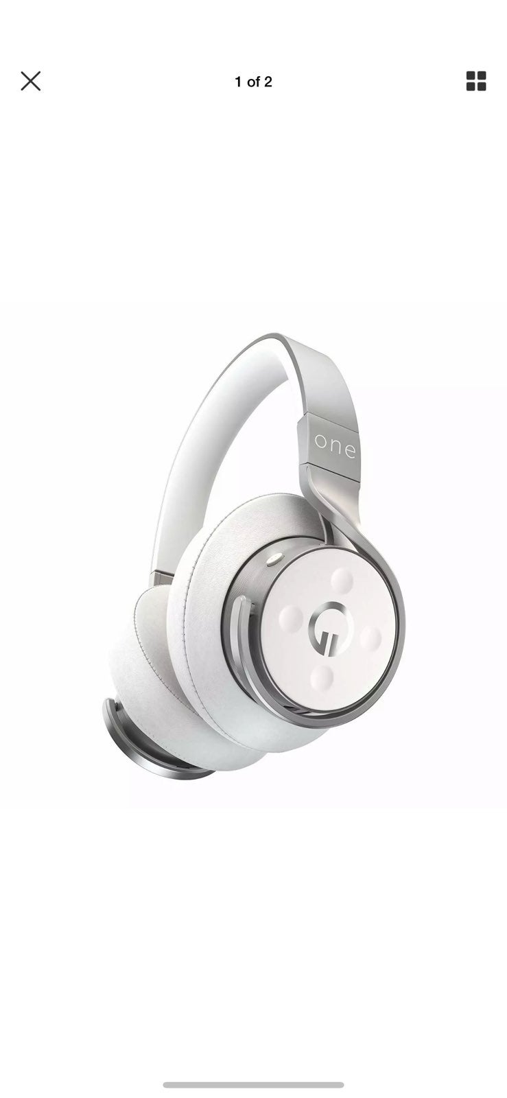 Unused muzik one wireless headphones