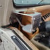 American Flag Cup holder for Jeep Wrangler YJ STEEL, MADE IN USA -single