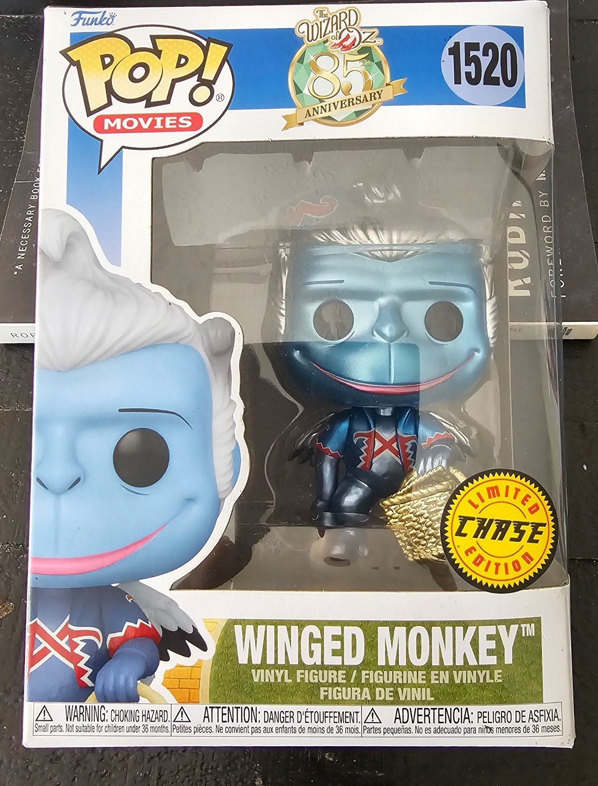Funko Pop Wizard Of Oz Winged Monkey Metallic Chase Edition