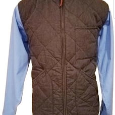 J. CREW MAN GRAY VEST OUTWEAR PRIMALOFT SIZE XL