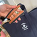 NEw tory burch large canvas Tote Bag navy blue