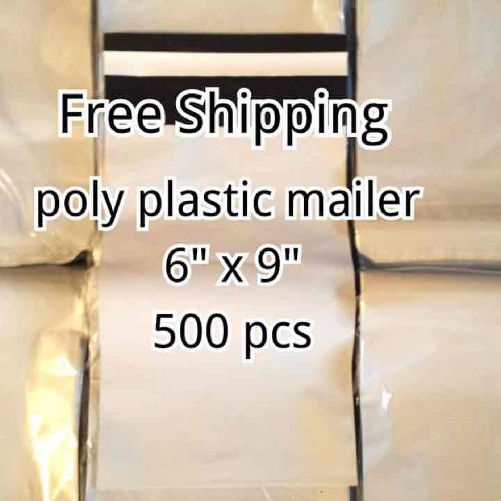 500 pcs NEW 6 x9 Poly Plastic Mailers