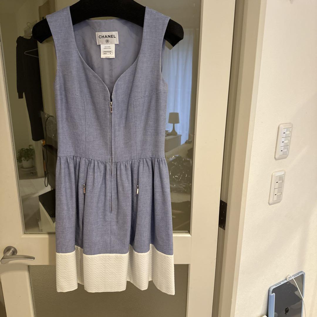 CHANEL Sleeveless Dress Size 36