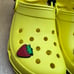 CROCS PAC-MAN yellow men’s 5 women’s 7 NEW