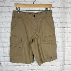 Carhartt Mens Rugged Flex Relaxed Fit Canvas Cargo Work Shorts size 31