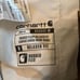 Carhartt Mens Rugged Flex Relaxed Fit Canvas Cargo Work Shorts size 31