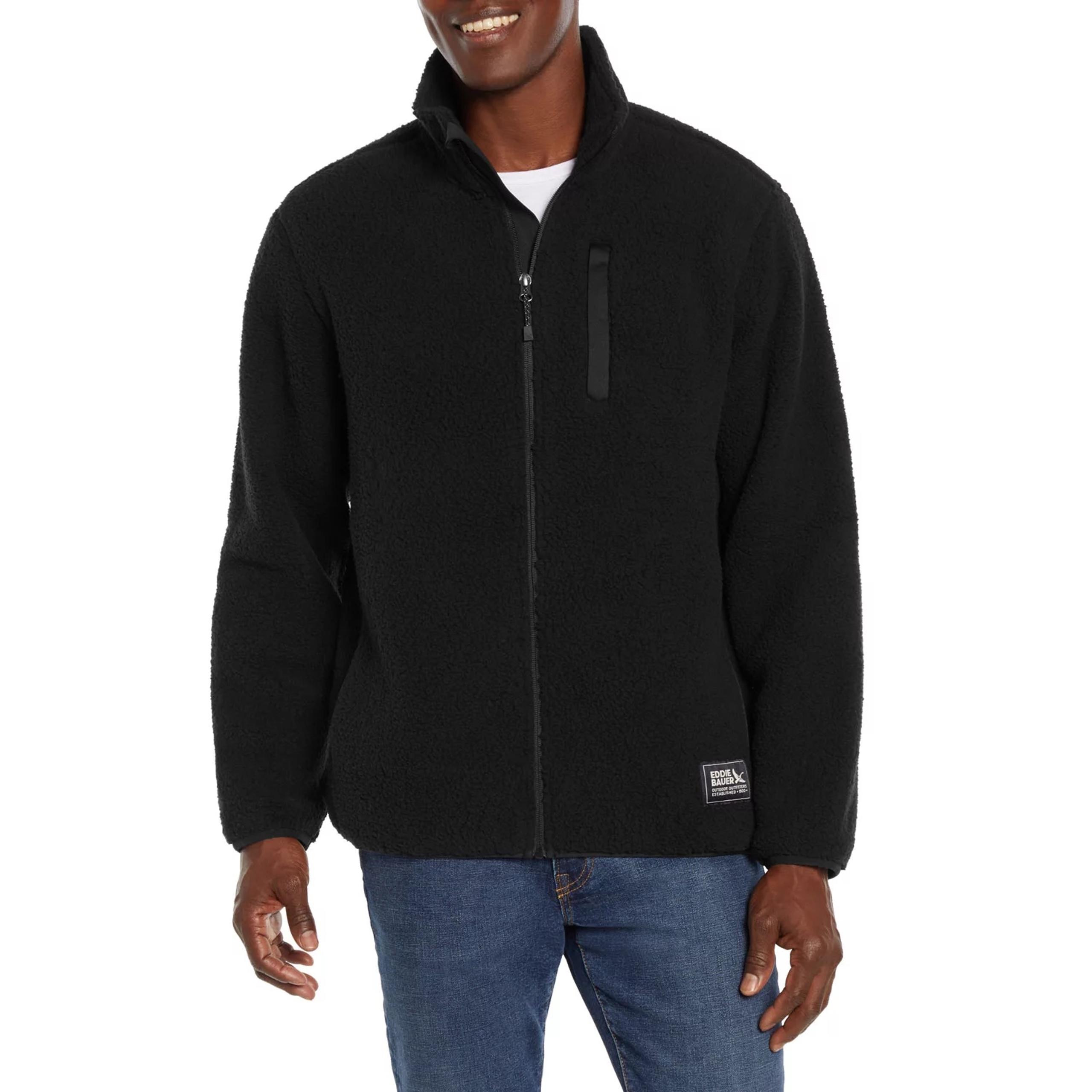 NWT Eddie Bauer Men's Fleece Jacket Size XL