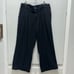 URBAN OUTFITTERS Linen Wide Leg Cropped Pants Black