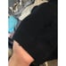 URBAN OUTFITTERS Linen Wide Leg Cropped Pants Black