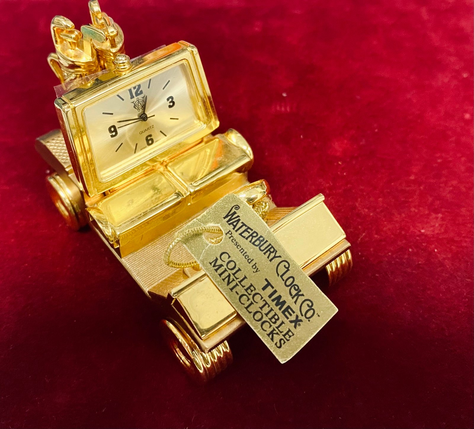 Golf Cart Clock Collectable