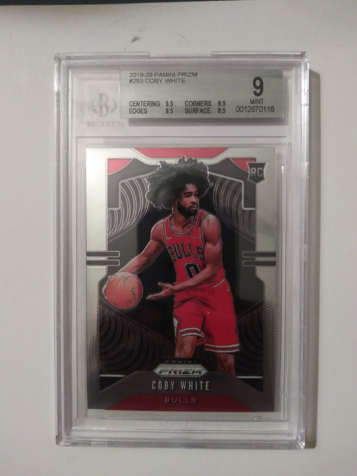 Coby White Rookie Card