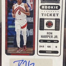 Rookie Ticket Auto Ron Harper Jr.