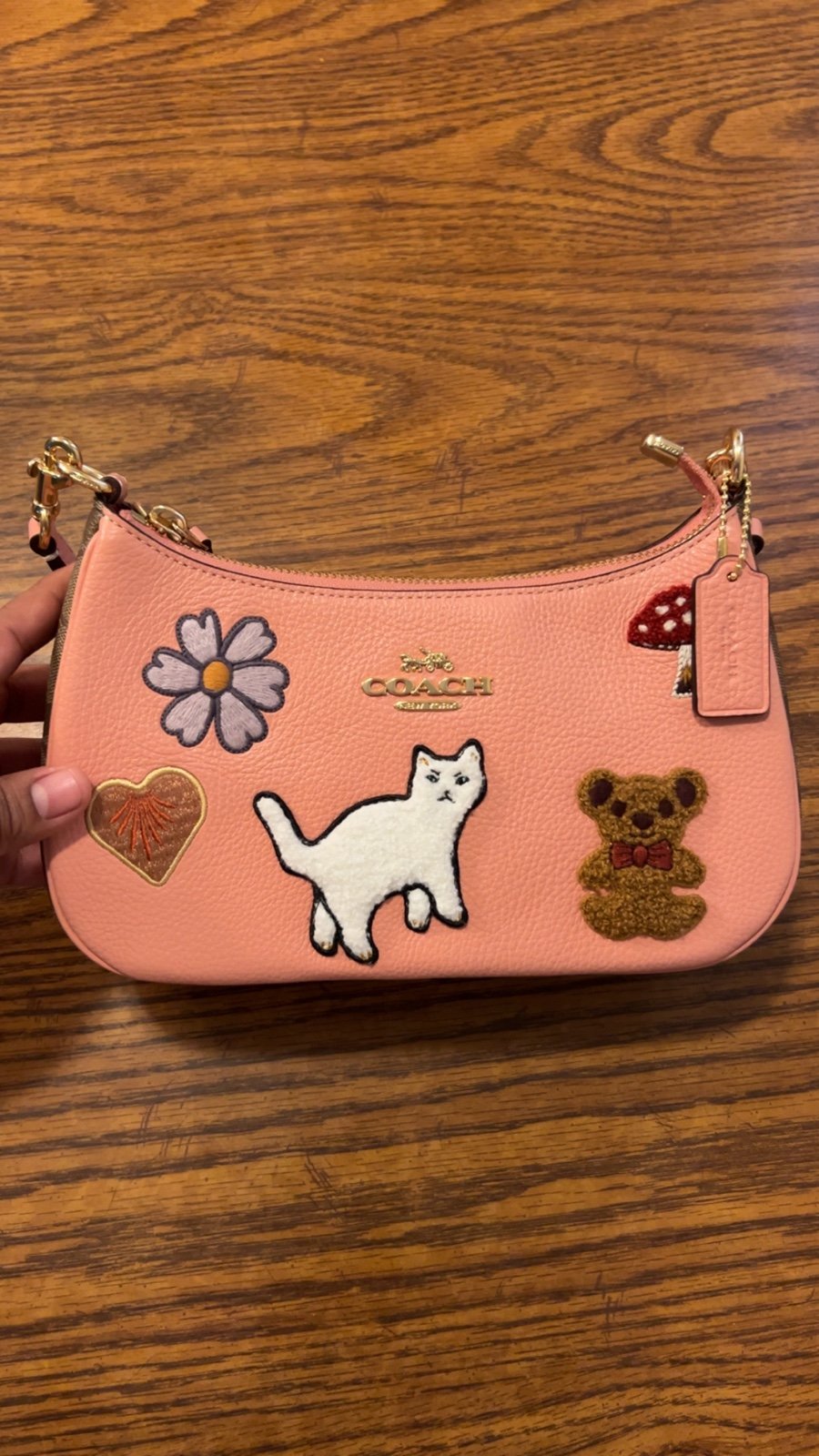 Coach creature patch Teri shoulder