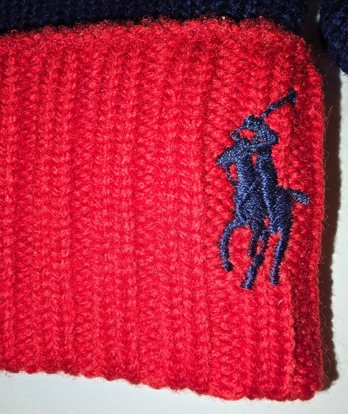 NWT Polo Ralph Lauren Team USA Olympics Gloves Knit Size M/L