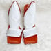 Good American Crystal Crush Stiletto Heels Orange NIB Size 11.5
