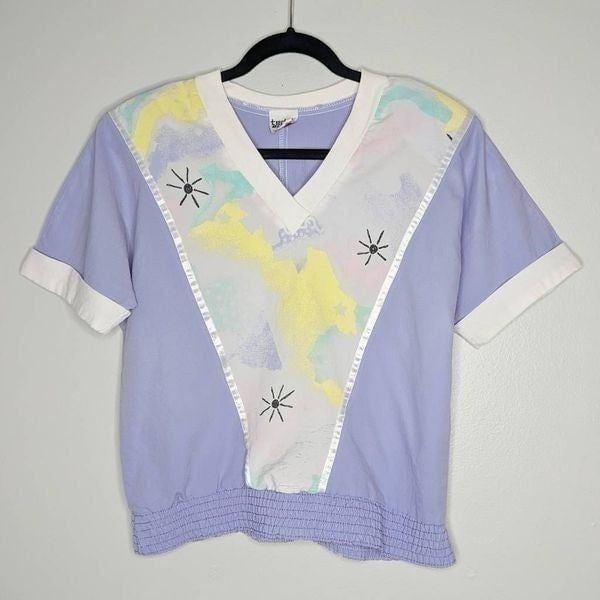 Vintage Teddi Sport Petite 80's Top