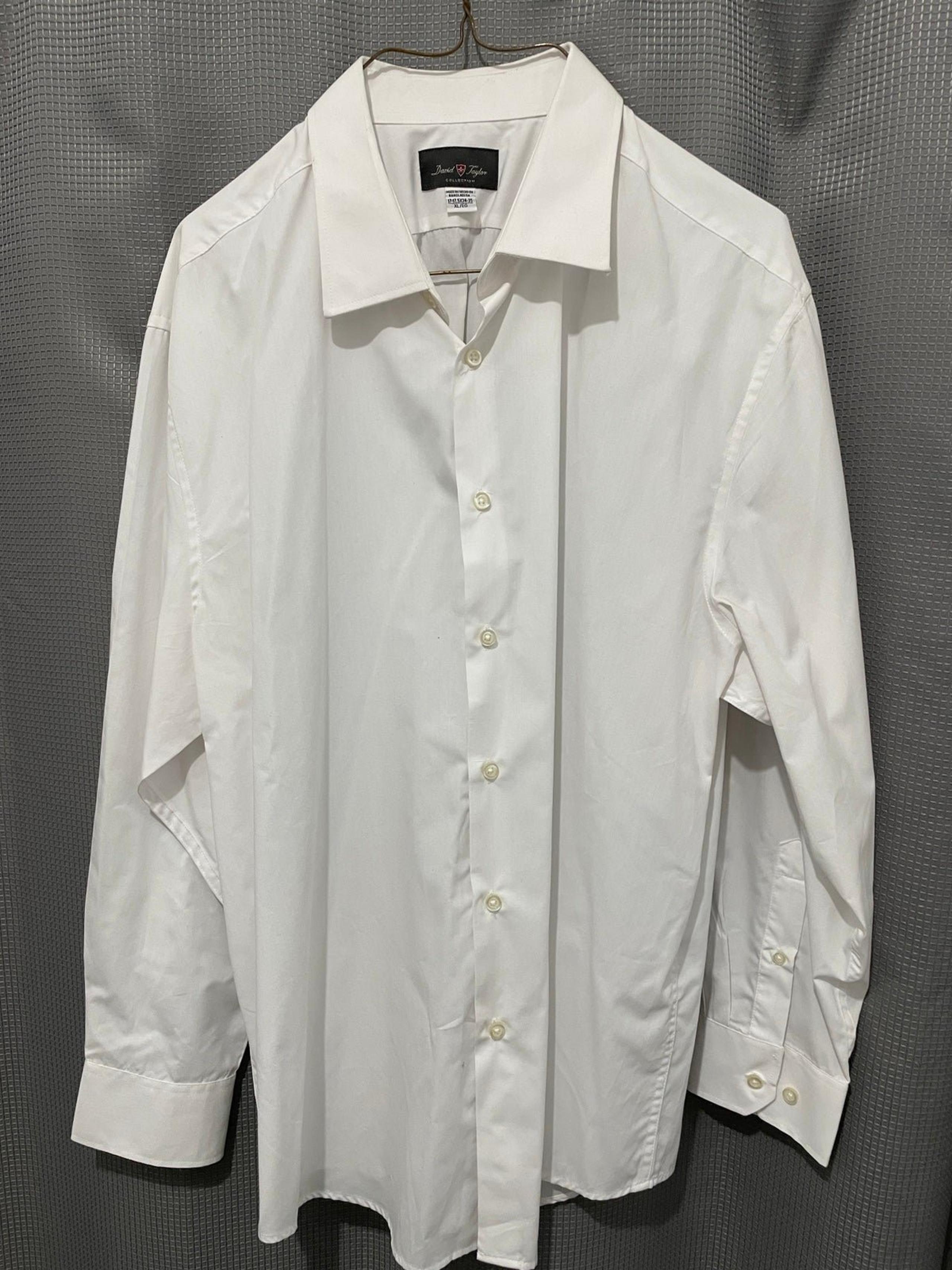 David Taylor white shirt men
