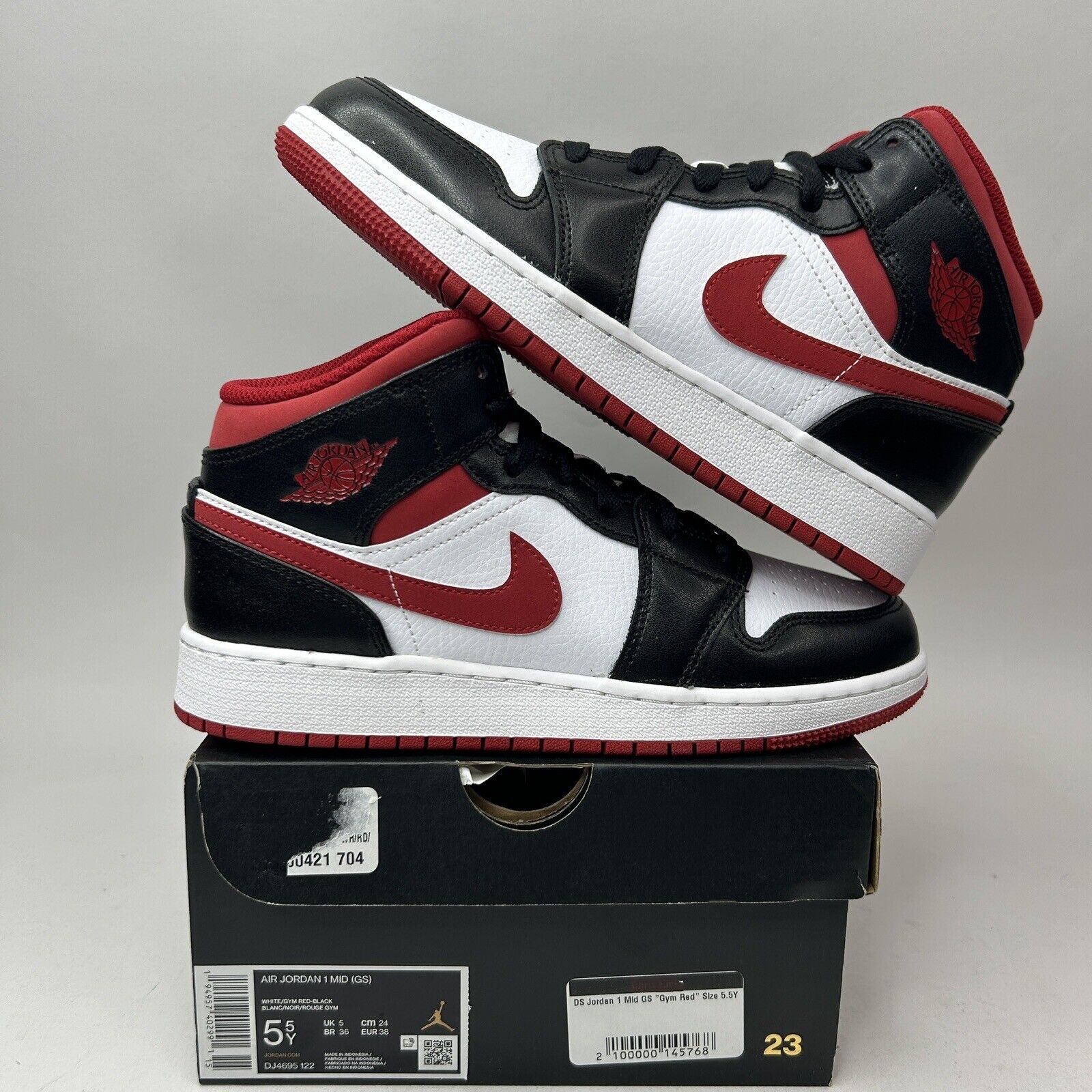 Nike Shoes Air Jordan 1 Mid GS “Gym Red” 2023