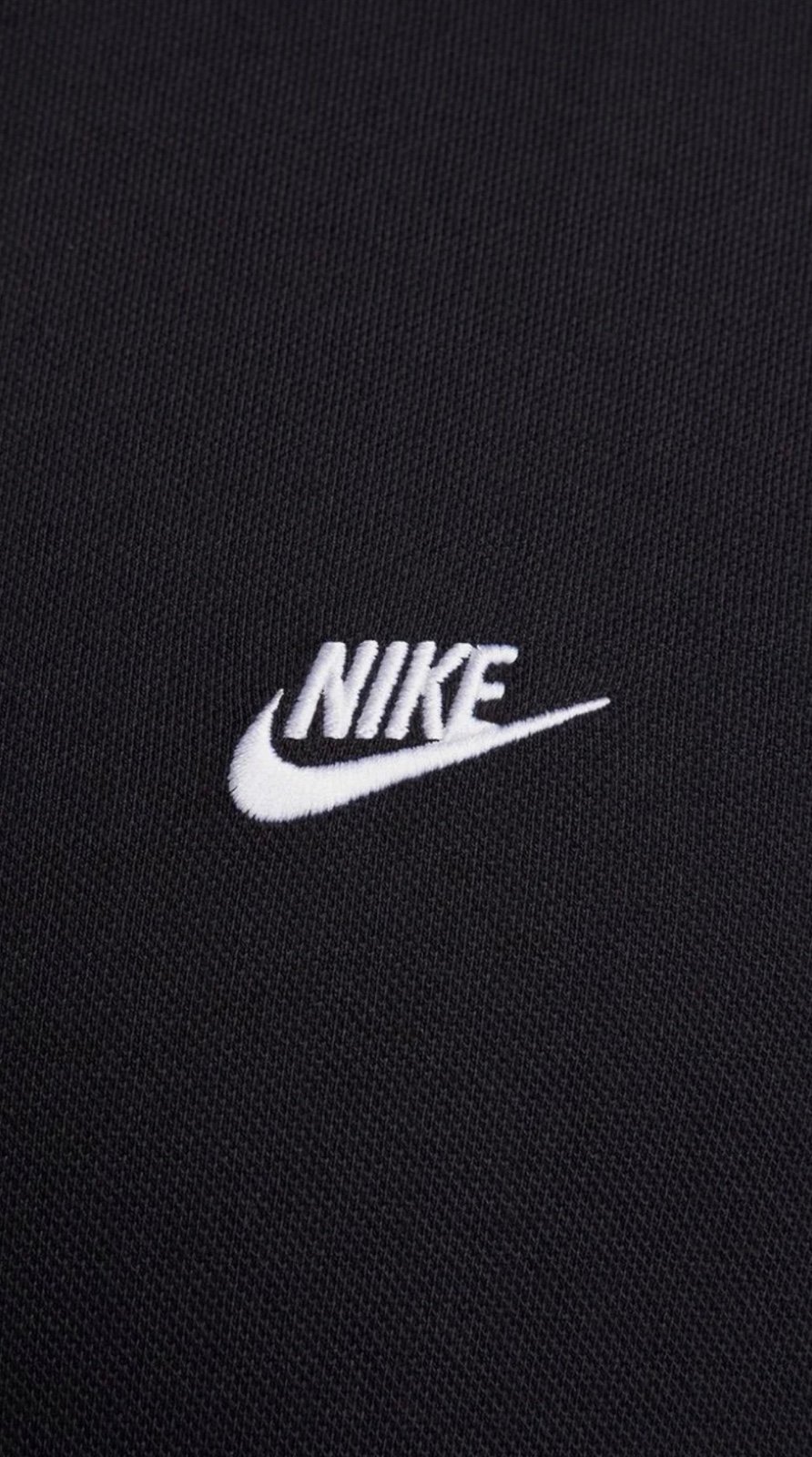 Nike Sportswear® Piqué Knit Club Polo in Black CJ4456-010 - Ⓛ *NWT!