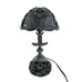 Death Sword Resin Skull Table Lamp Gothic Heavy Metal Fantasy War Craft 15.5